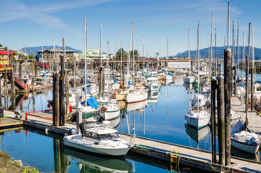 London to Campbell River Flights