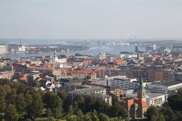 Hotel dekat Jens Bangs Stenhus