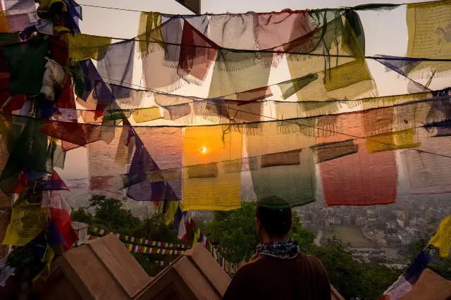 การชมพระอาทิตย์ขึ้นที่กาฐมาณฑุ