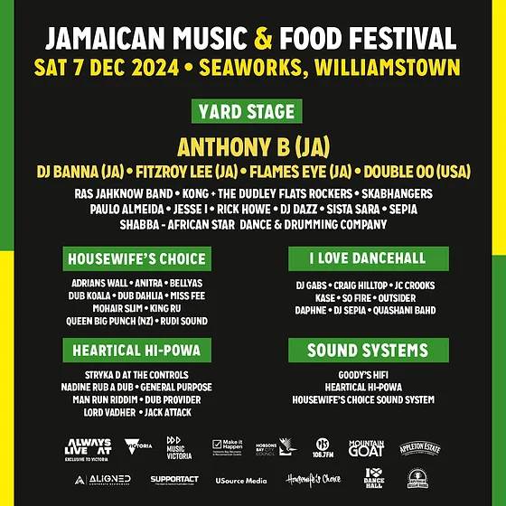 Jamaican Music & Food Festival | Williamstown