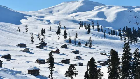 Goderdzi attraction in Georgia