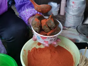 奶奶雞豆涼粉