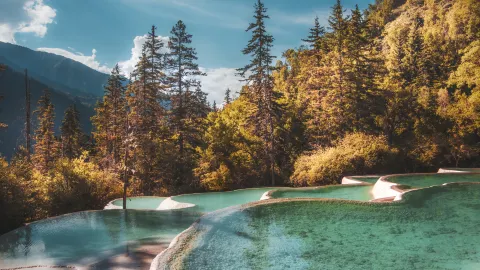 신선지(션셴츠) 관광지 attraction in 주자이거우