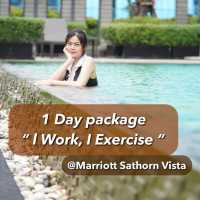 พักผ่อนหนึ่งวันที่ Marriot Satorn Vista 