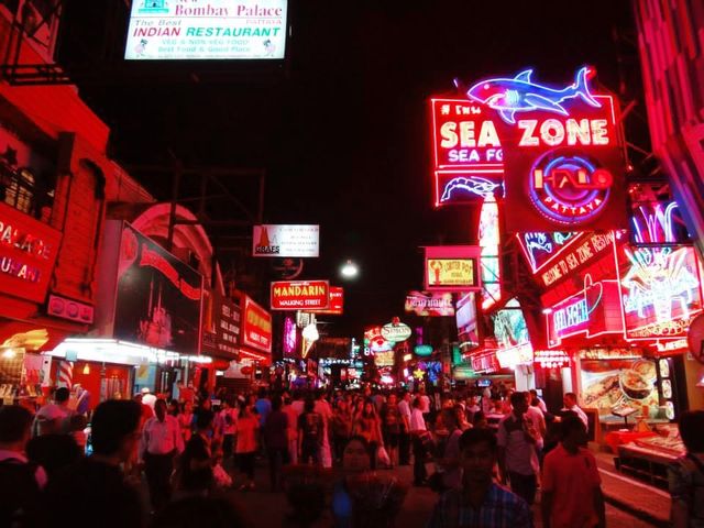 Walking street of Pattaya