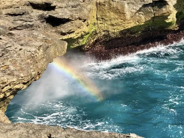 Where the waves and rocks meet!