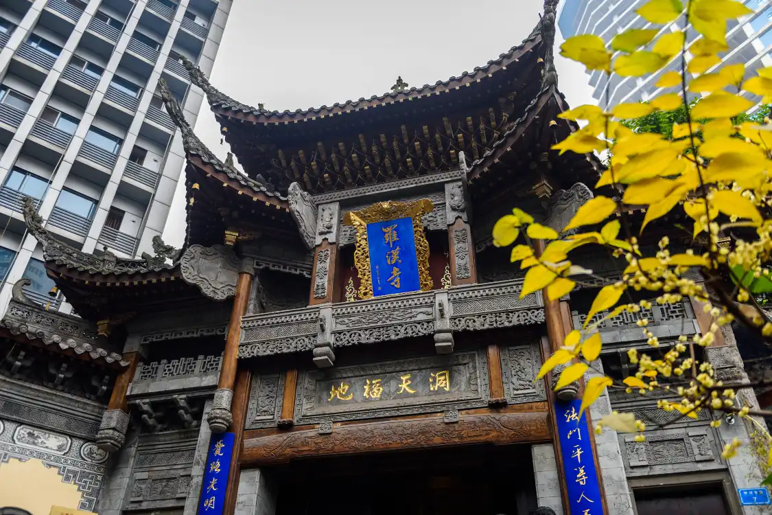 Hotels near Luohan Si