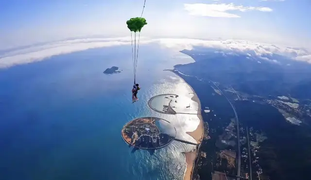 Skydiving in Wanning