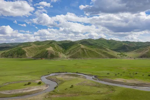 Ulan Mod grassland