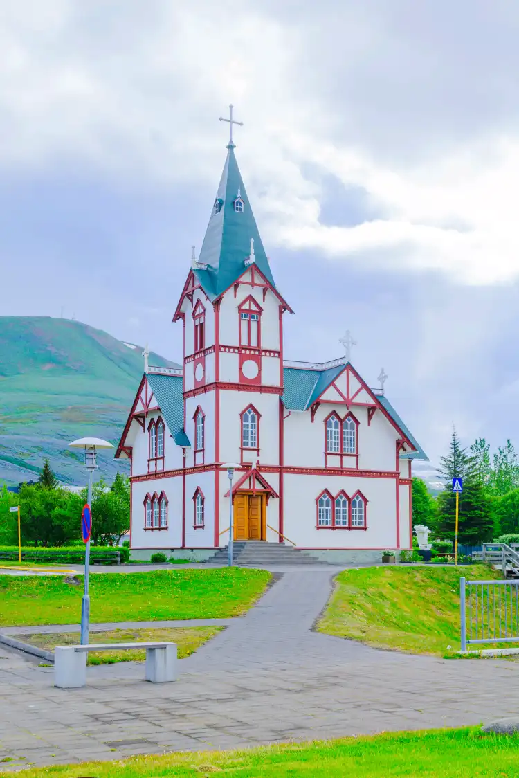 Hotels near Húsavík Wooden Church
