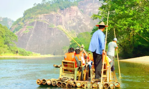 Luanchuan Bamboo Rafting