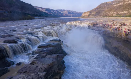 The Hukou Waterfall Scenic Area
