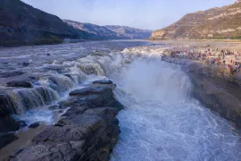 The Hukou Waterfall Scenic Area