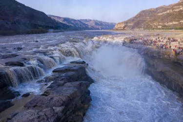 The Hukou Waterfall Scenic Area