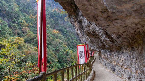 Micang Mountain Ancient Plank Road