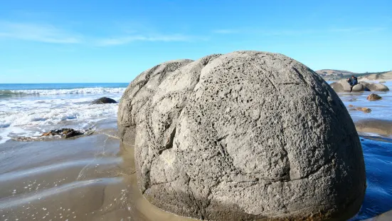 Moeraki Boulders Beach