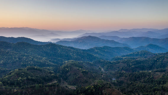 란창 일출 보기