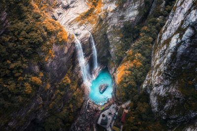 Three Cascades Waterfall