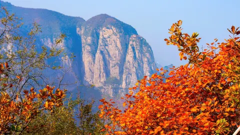 Taihang Wuzhi Mountain in Shexian County attraction in Handan