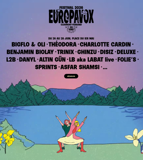 法國克萊蒙費朗 · 2026 Europavox 音樂節 | Place du 1er Mai