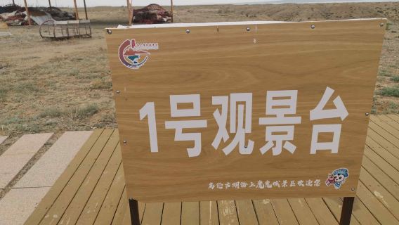 Ulungur Lake Sea Devil City Scenic Area - No. 1 Viewing Platform