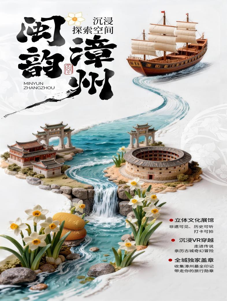 "The Charm of Zhangzhou, Fujian: Exploring the Maritime Silk Road" XR Immersive Experience Exhibition | zhang zhou shi xiang yang ju chang