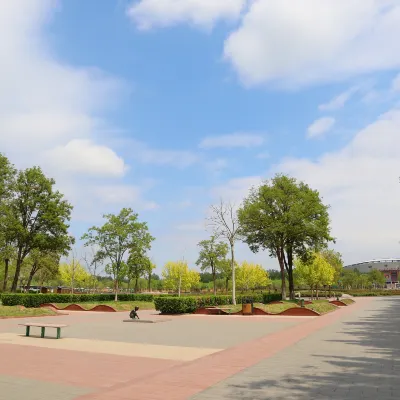 Номер с видом на горы Отели в г. Пиншань