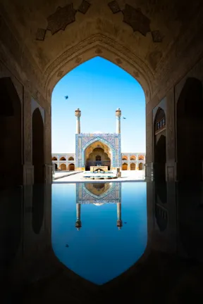 Flug nach Isfahan