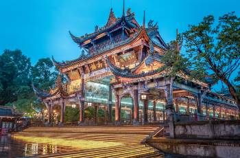 都江堰熱門夜間人氣景點