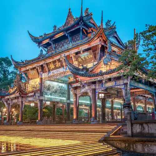 Top 10 Night Attractions in Dujiangyan