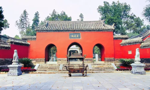 Wuhou Temple In Wolonggang, Nanyang