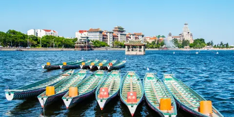 集美學村-龍舟池