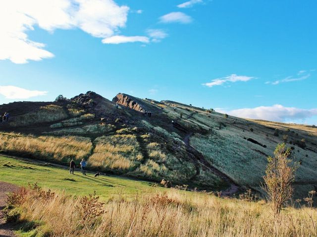 #hiking on Arthur’s Seat