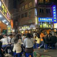 만선호프에서 시원한 생맥주랑 노가리!