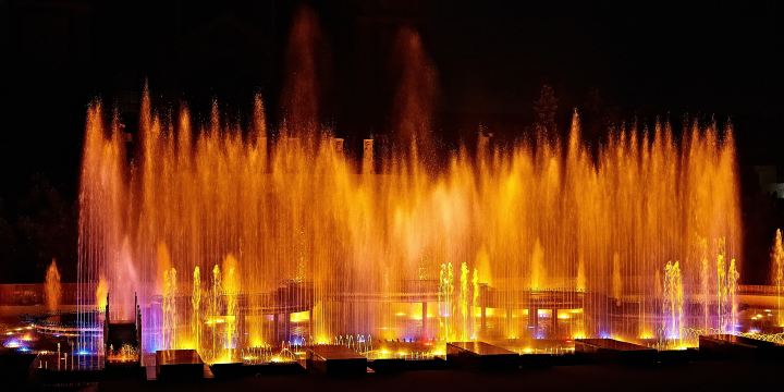 Qixingyan Memorial Square Music Fountain