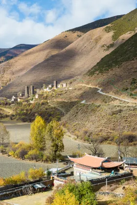 Номер с видом на горы Отели в г. Пинву