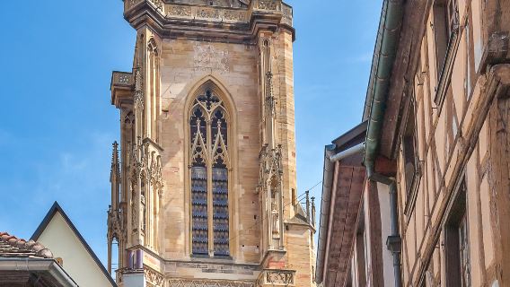 Colmar Old Town + Colmar Little Venice + Rue des Keys + Statue of Liberty + Saint-Martin Church