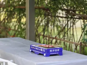 大廠鵠泮民宿·花園露天餐廳