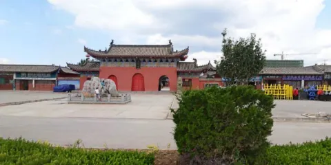 隴東古石刻藝術博物館-萬佛寺