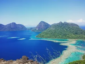 Bohey Dulang Hike Overlook