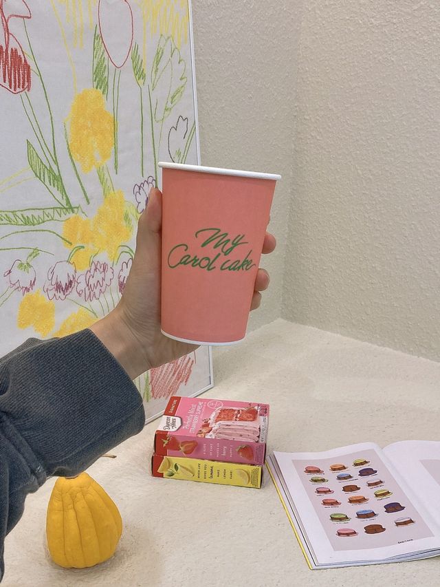 부산 전포카페 - 마이캐롤케이크