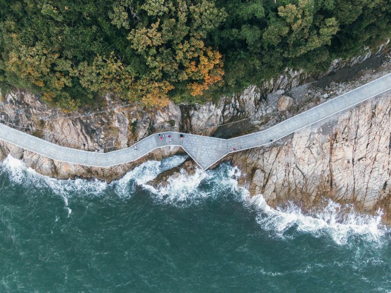 大梅沙海浜栈道