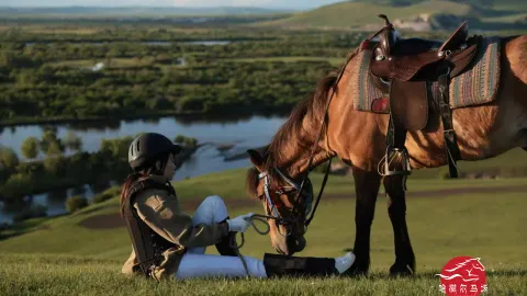 Heishantou Hasar Horse Riding Field attraction in Ergun