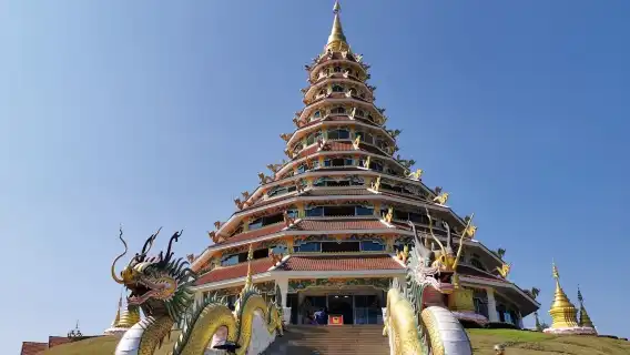 泰國清萊觀音寺1日遊【清邁出發｜白廟藍廟觀音廟｜英文導遊】