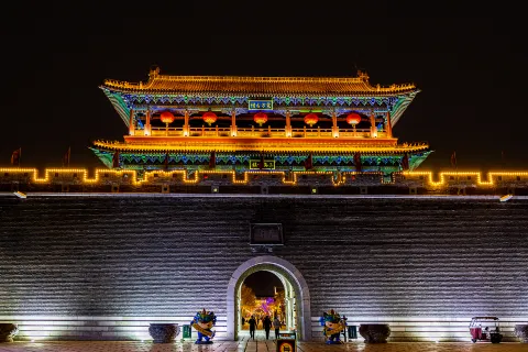 Ancient Town Tourist Area of Qingzhou China
