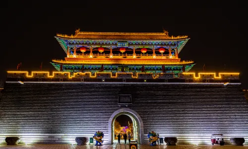 Ancient Town Tourist Area of Qingzhou China