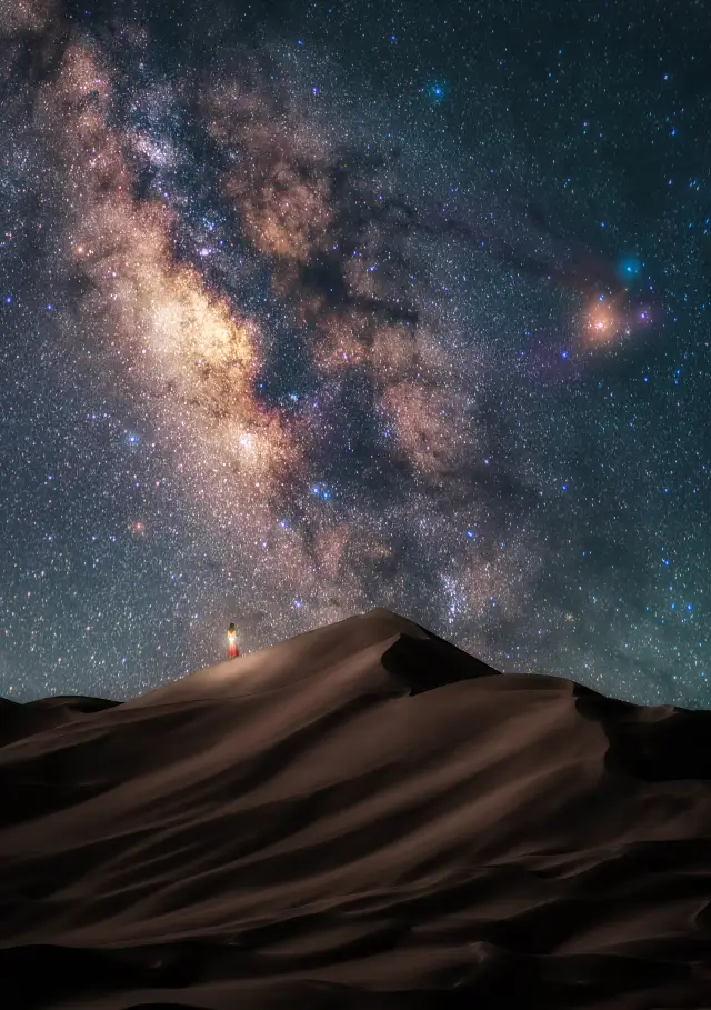 トルファン市で星空観賞