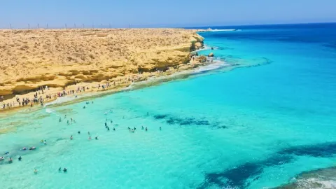 Ageeba Beach attraction in Egypt