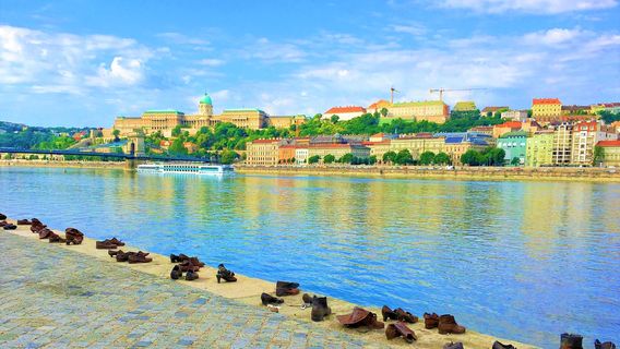 Shoes on the Danube Bank
