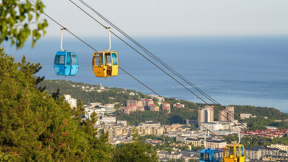 Haida Cableway Of Dalian Forest Zoo